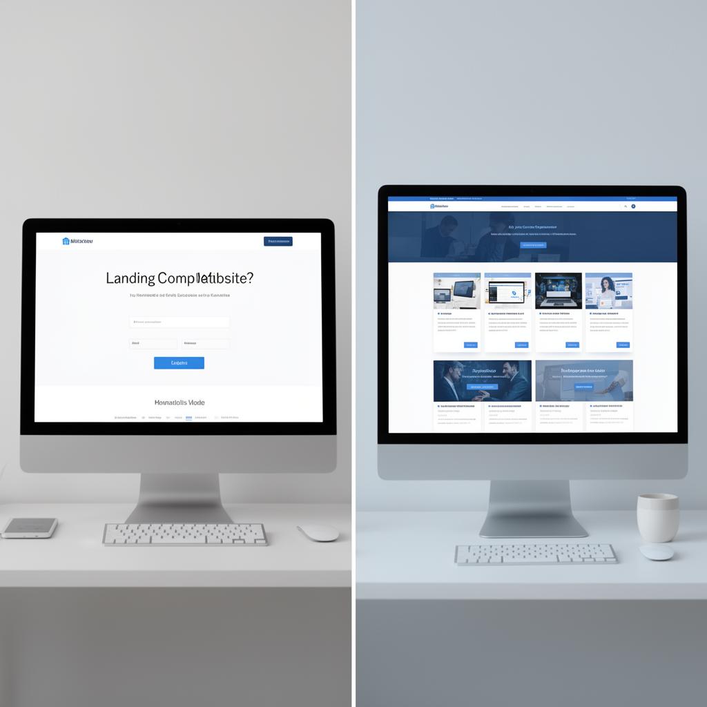 Landing page o web completa: qué necesita realmente tu negocio en Alicante para vender online